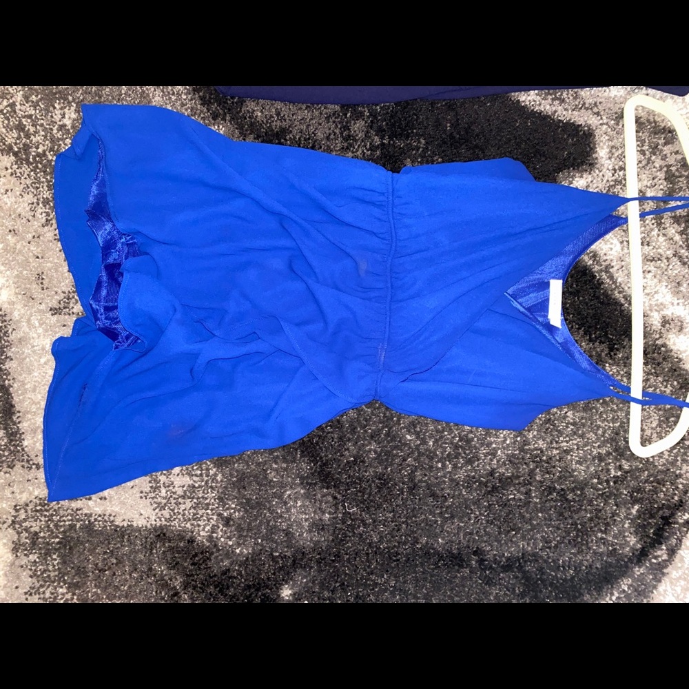 Blue dress